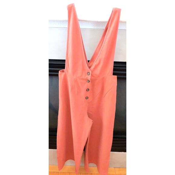 Sienna Sky Pants - Sienna Sky Women's Capri Jumpsuit  Terra Cotta  Medium  EUC